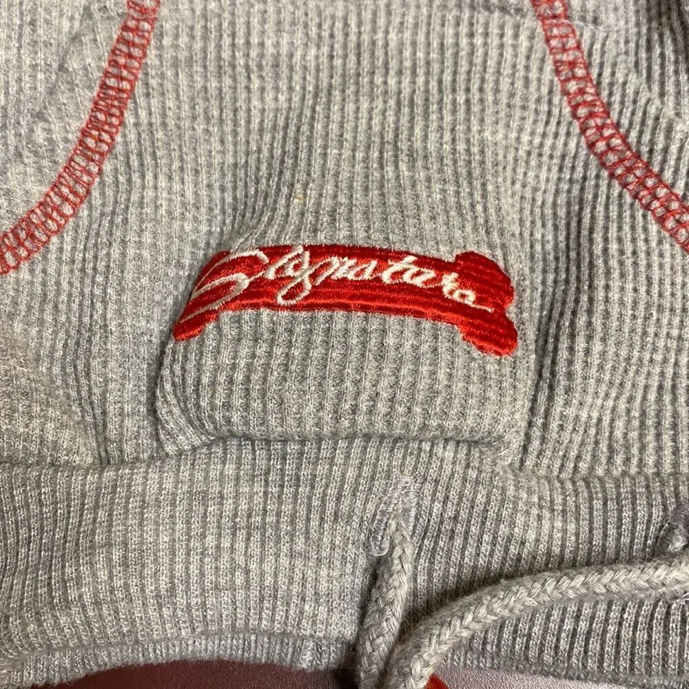 Waffle Thermal Dog Hoodie